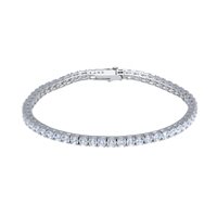 Armband Artigianale Dame in Weißgold Zircone BROR-11-253